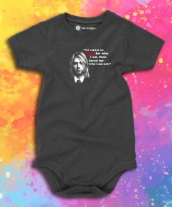 Kurt Cobain Quotes Stylish Baby Onesie