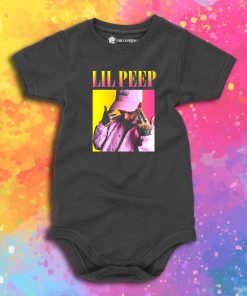 Lil Peep Homage Rapper Baby Onesie