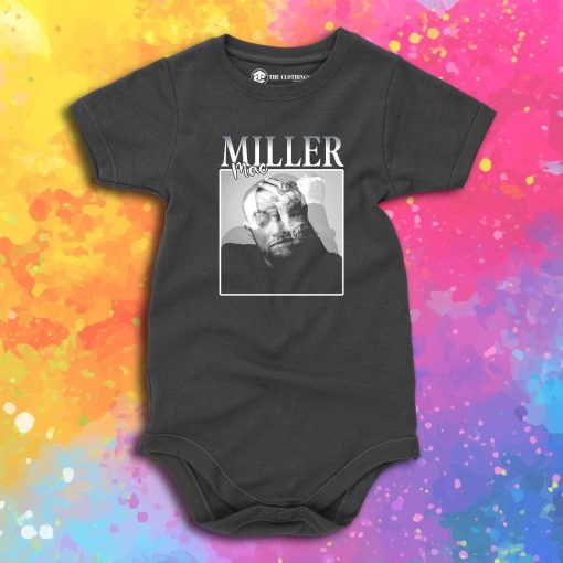 Mac Miller 3d Homage Baby Onesie