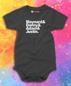 Maynard Danny Adam Justin Baby Onesie