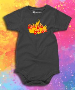 Megan Thee Stallion Real Hot Girl Flame Baby Onesie