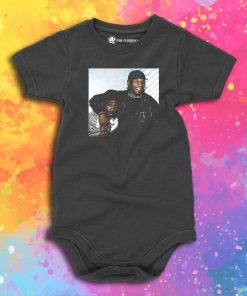 Mike Tyson And Tupac Vintage Baby Onesie