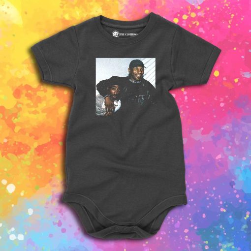 Mike Tyson And Tupac Vintage Baby Onesie