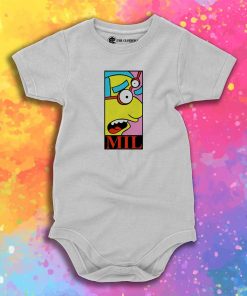 Milhouse The Simpsons Bootleg Baby Onesie