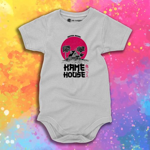 Muten Roshi Dragon Ball Z Kame House Baby Onesie