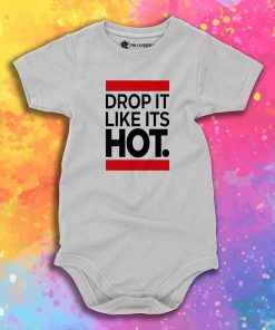 New Drop It Like Its Hot Baby Onesie