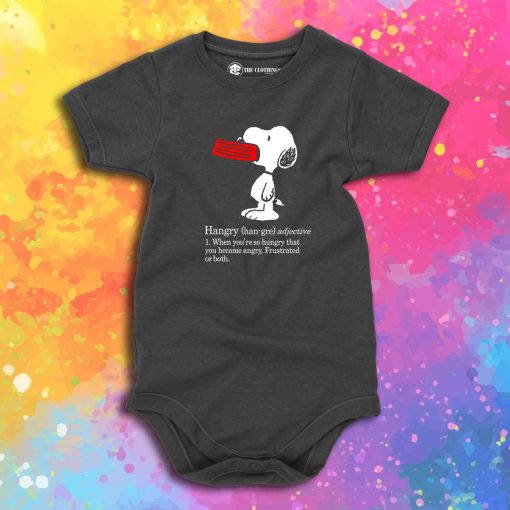 Peanuts Charlie Brown Snoopy Baby Onesie