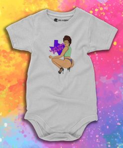 Peggy Wap Twerk Texas Baby Onesie