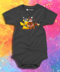 Pokemon Pikachu Merry Christmas Baby Onesie