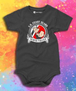 Popeye US Coast Guard Semper Paratus Baby Onesie