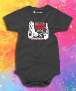 Red Hot Pussy Liquor Adult Thing Baby Onesie