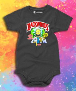 Rick Morty Backwoods All Natural Leaf Baby Onesie