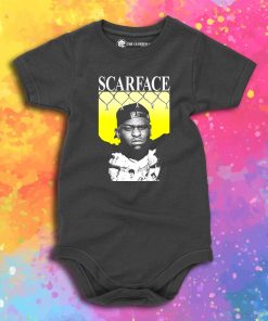 Scarface Fence Rare Vintage Baby Onesie