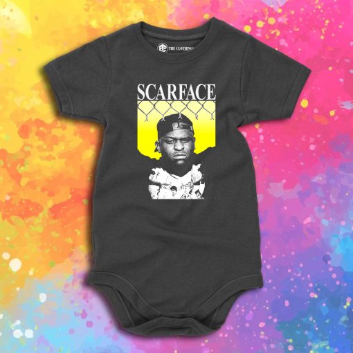 Scarface Fence Rare Vintage Baby Onesie