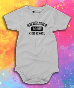 Shermer High School Breakfast Baby Onesie