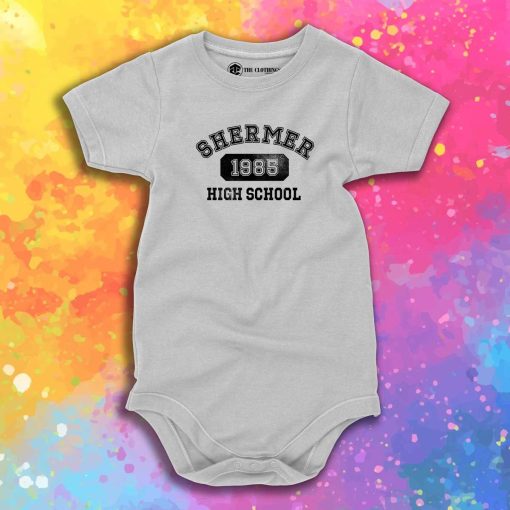 Shermer High School Breakfast Baby Onesie