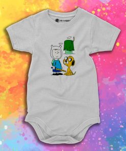 Snoopy Peanuts Adventure Time Baby Onesie