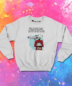 Star Trek Snoopy And Woodstock Sweatshirt