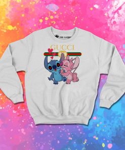 Stitch Angel Kiss Gucci Sweatshirt