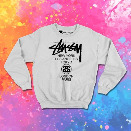 Stussy World Tour Sweatshirt