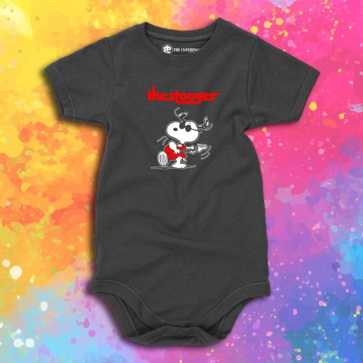 The Stooges Snoopy Baby Onesie