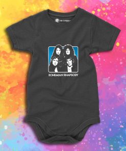 Vintage Bohemian Rhapsody Queen Band Baby Onesie