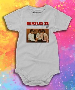 Vintage The Beatles VI Album Baby Onesie