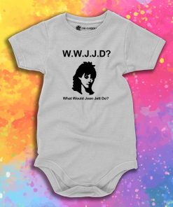 Vintage Wwjjd What Would Joan Jett Do Baby Onesie