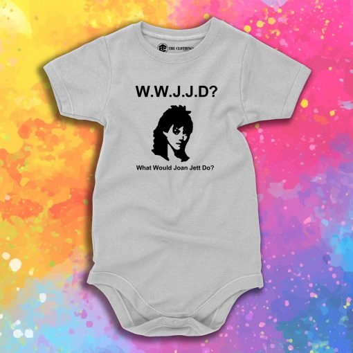 Vintage Wwjjd What Would Joan Jett Do Baby Onesie