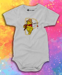 Winnie The Pooh Fishing Time Baby Onesie