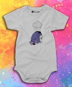 Winnie The Pooh Rainy Sad Eeyore Baby Onesie