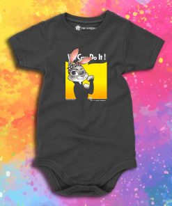 Zootopia Judy Hopps We Can Do It Baby Onesie