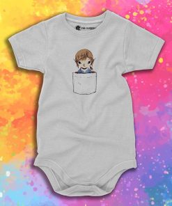 botw pocket shirt Baby Onesie