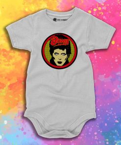 david bowie glam Baby Onesie