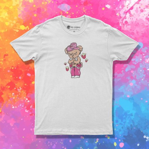 Harry Styles Bear Strawberry T Shirt