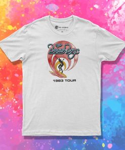 The Beach Boys 1983 Tour Graphic T Shirt