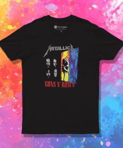 Vintage 1992 Metallica x Guns n Roses T Shirt