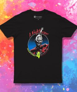 Vintage A Nightmare On Elm Street Horror Movie T Shirt