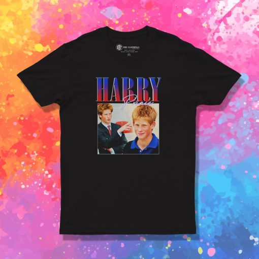 Young Prince Harry Vintage T Shirt