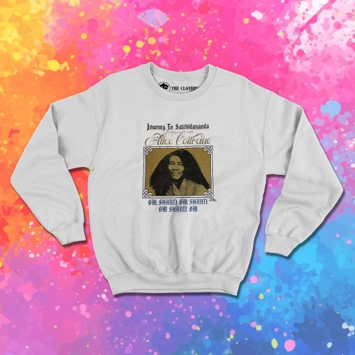 Alice Coltrane Journey To Satchidananda Sweatshirt 1.jpeg