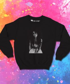 Amy Winehouse Back to Chalk Board Sweatshirt 1.jpeg