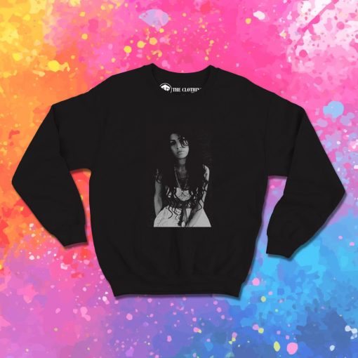 Amy Winehouse Back to Chalk Board Sweatshirt 1.jpeg