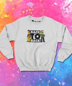 Back To Back Records Simpsons Sweatshirt 1.jpeg