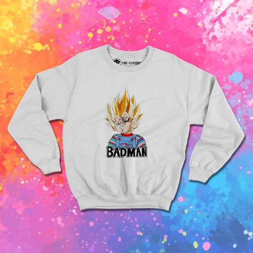 Badman Vegeta Chucky Super Saiyan Sweatshirt 1.jpeg