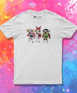 Buff Powerpuff Girls Fake Villain Male 90s T Shirt