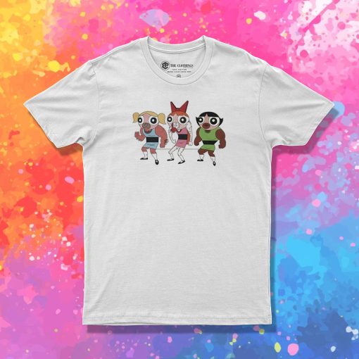 Buff Powerpuff Girls Fake Villain Male 90s T Shirt