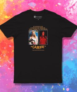 Carrie V3 Horror Movie Poster T Shirt