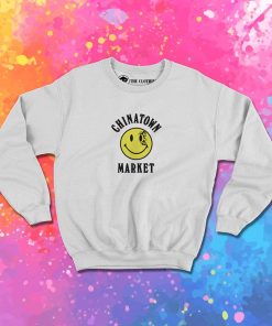 Chinatown Market Mike Tyson Smiley Face Sweatshirt