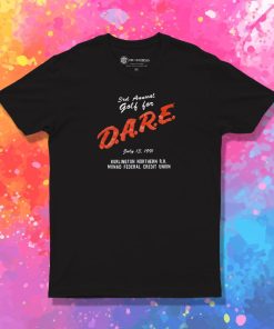 DARE Drugs Burlington Northern Golf T Shirt