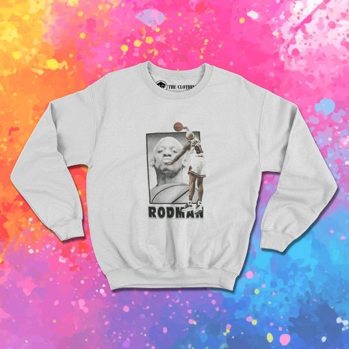 Dennis Rodman NBA Chicago Bulls Converse Sweatshirt